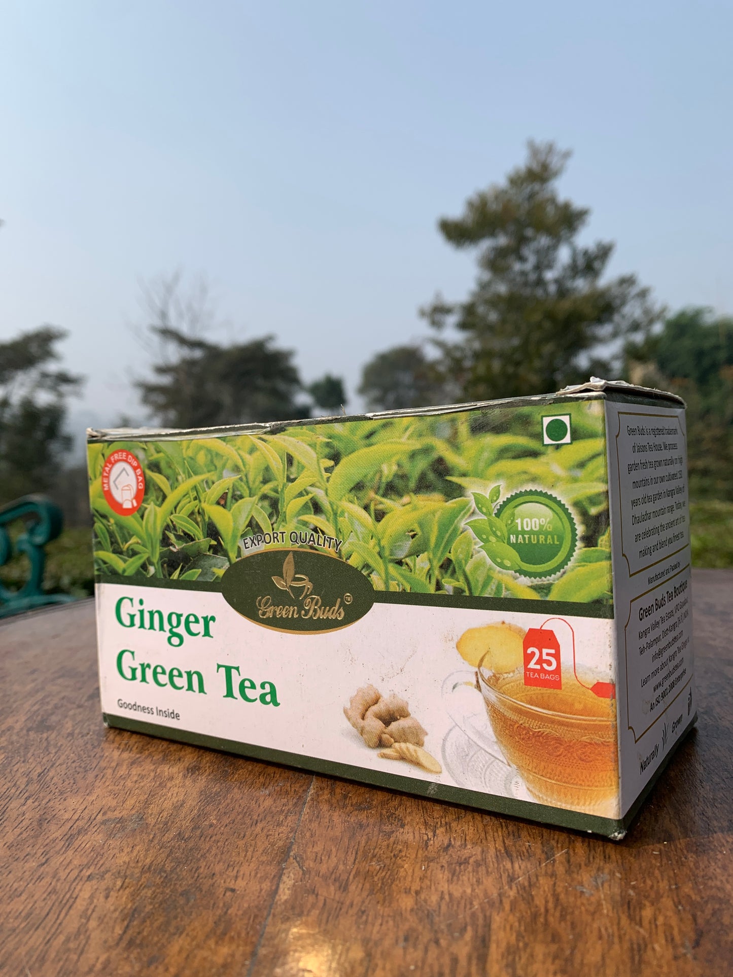 Ginger Green Tea