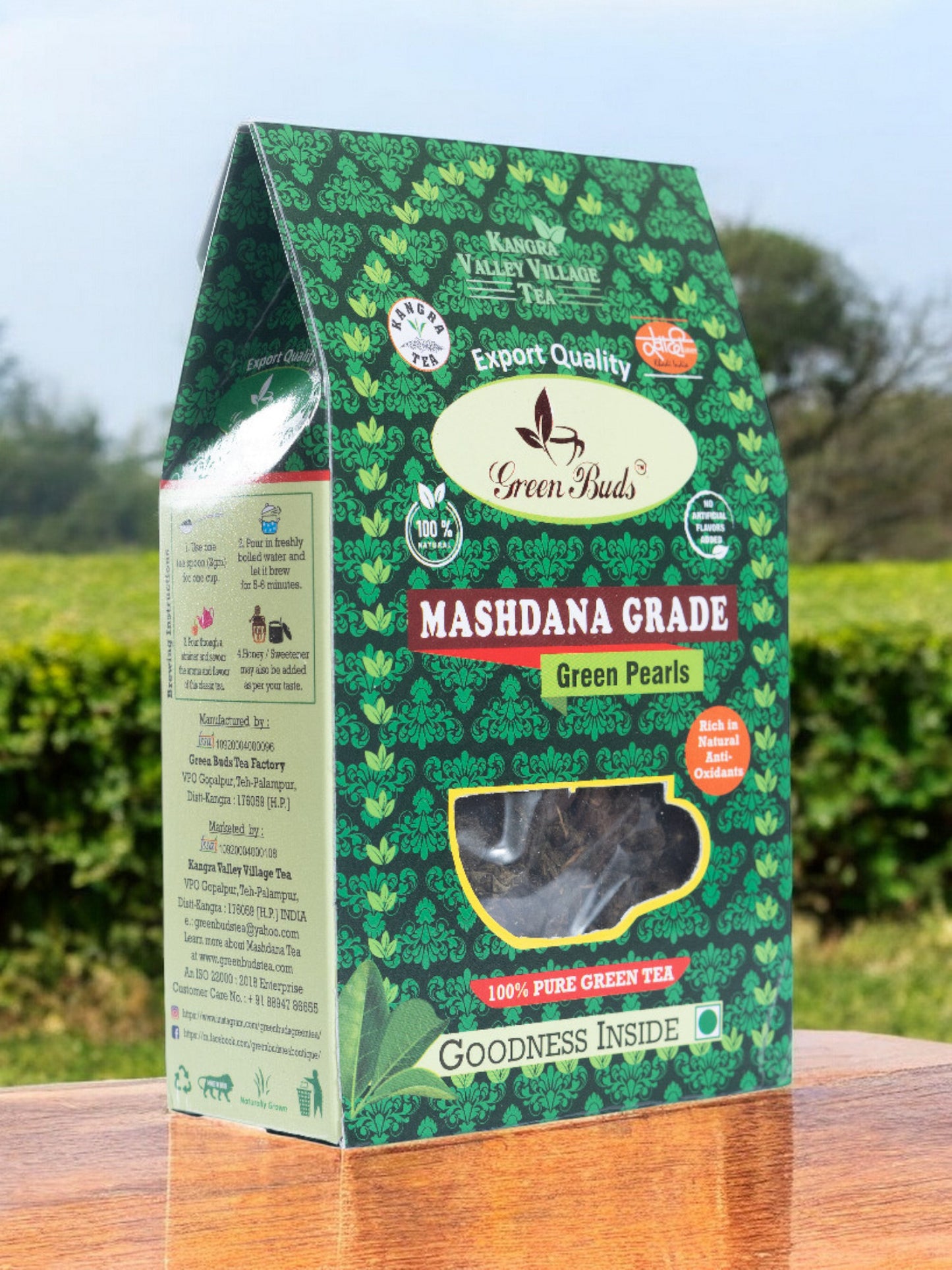 Mashdana Green Pearls