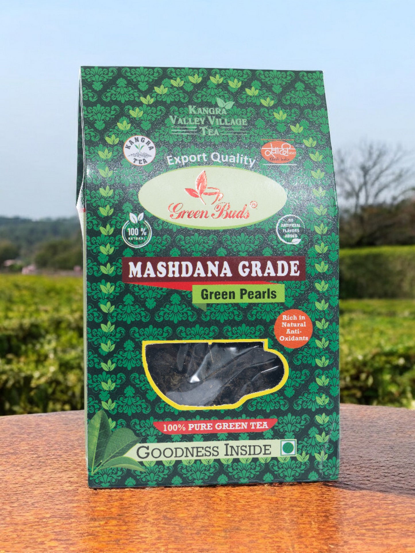Mashdana Green Pearls