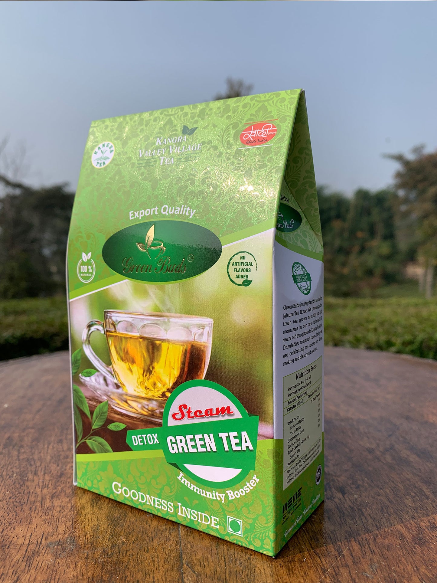 Steam Green Tea